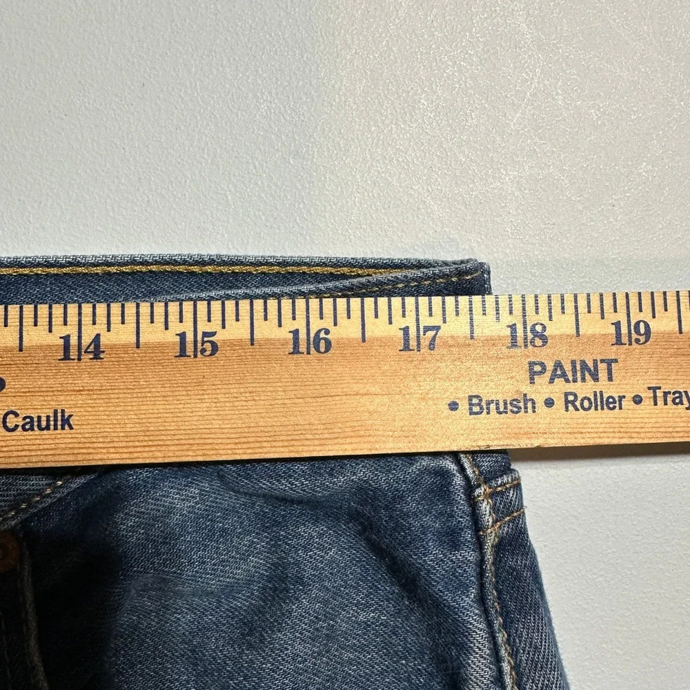 Levi's 501 Jeans Mens W38 L33‎ Button Fly Blue Denim Straight Leg